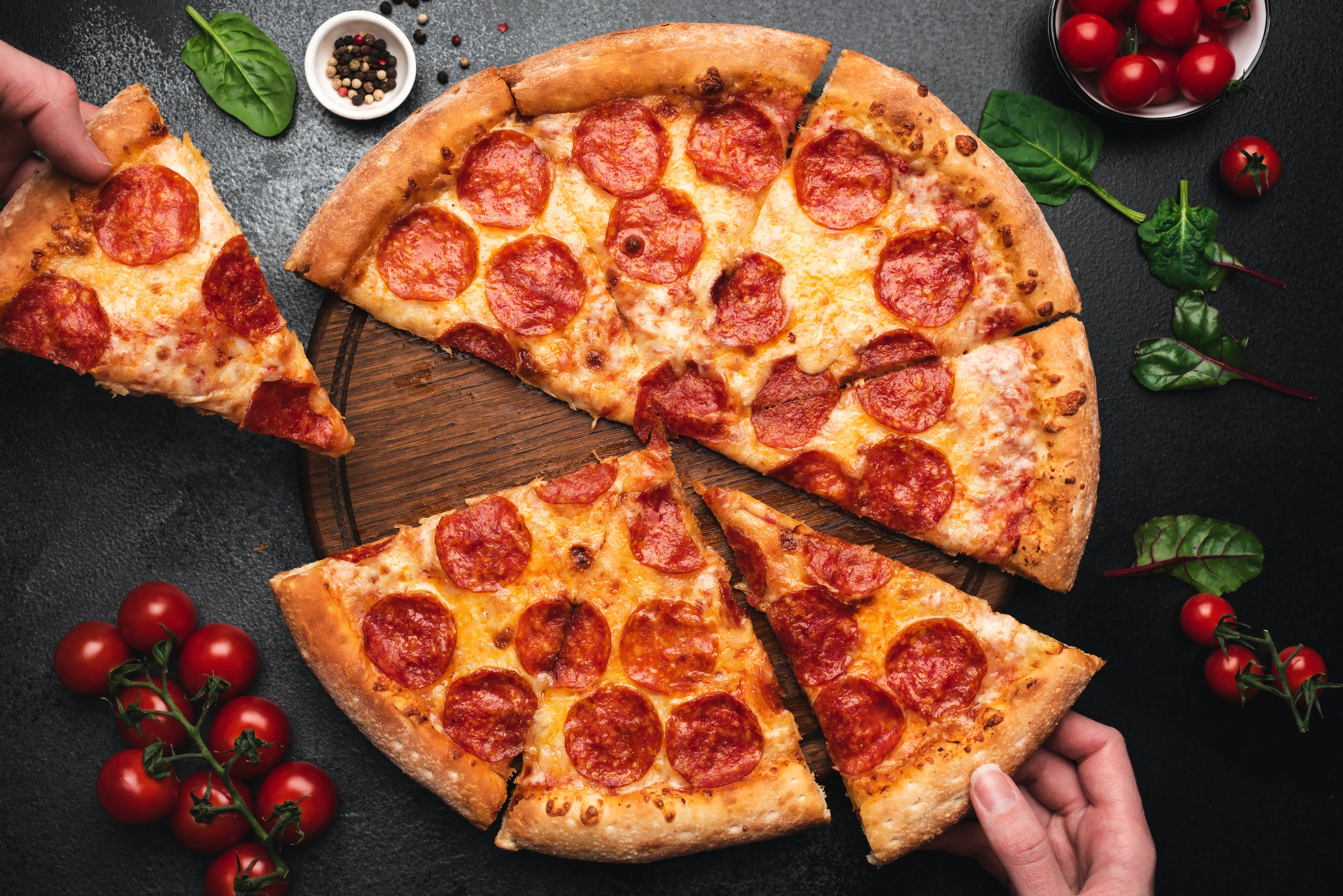 LaDen Transparent Crust Pizza Selection